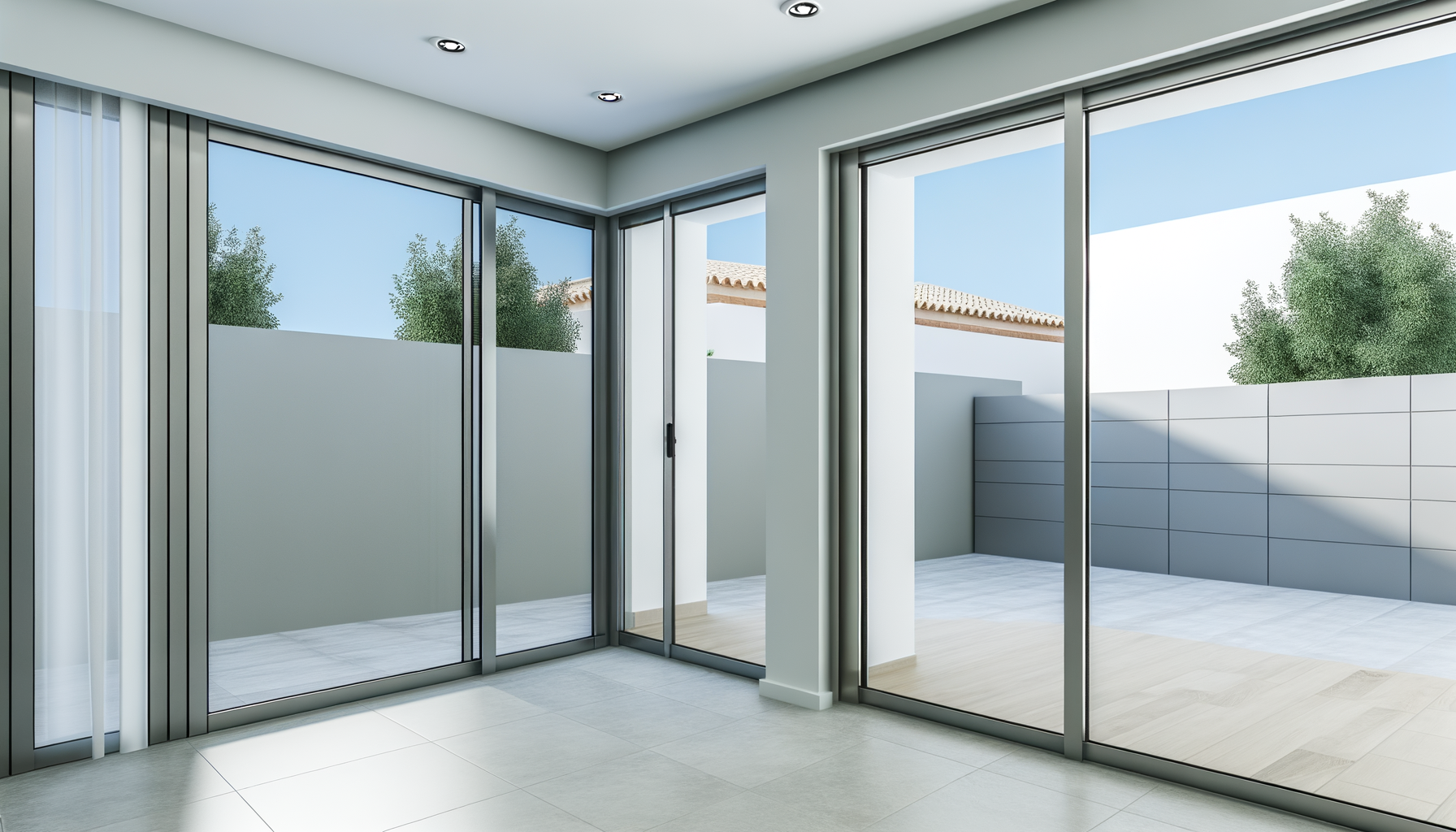 Ventanas aluminio con triple vidrio en Sevilla 2025