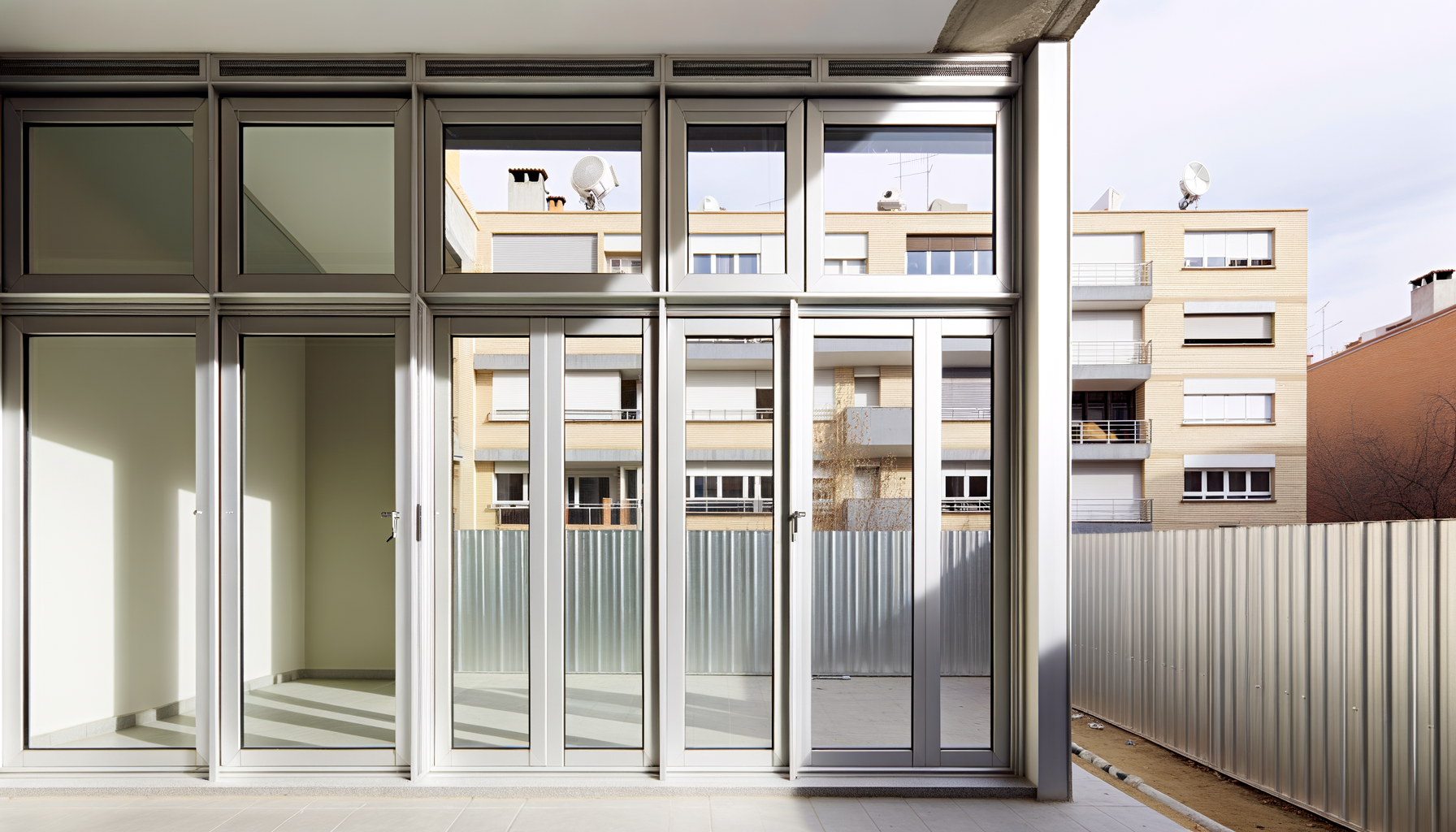 Ventanas de aluminio con RPT avanzada en Madrid 2025