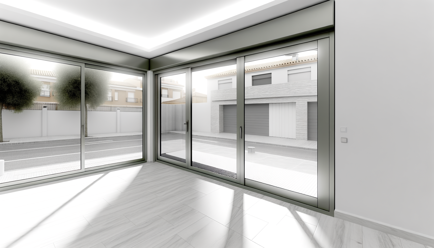 Ventanas de aluminio inteligentes en Zaragoza 2025