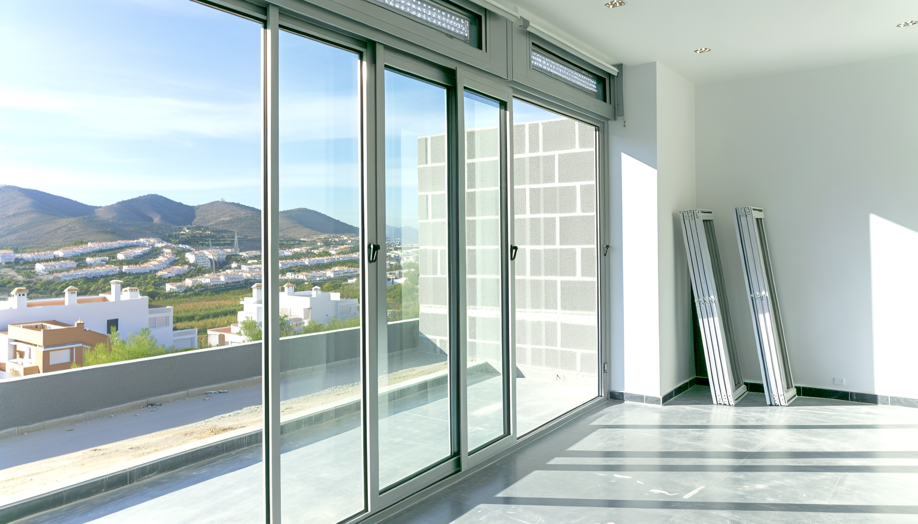Ventanas smart de aluminio en Málaga: tendencias 2025